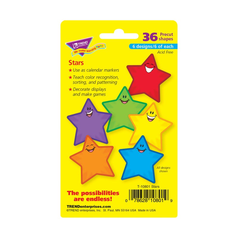 TREND ENTERPRISES Stars Mini Accents Variety Pack, 36 ct (T-10801) - Image 3